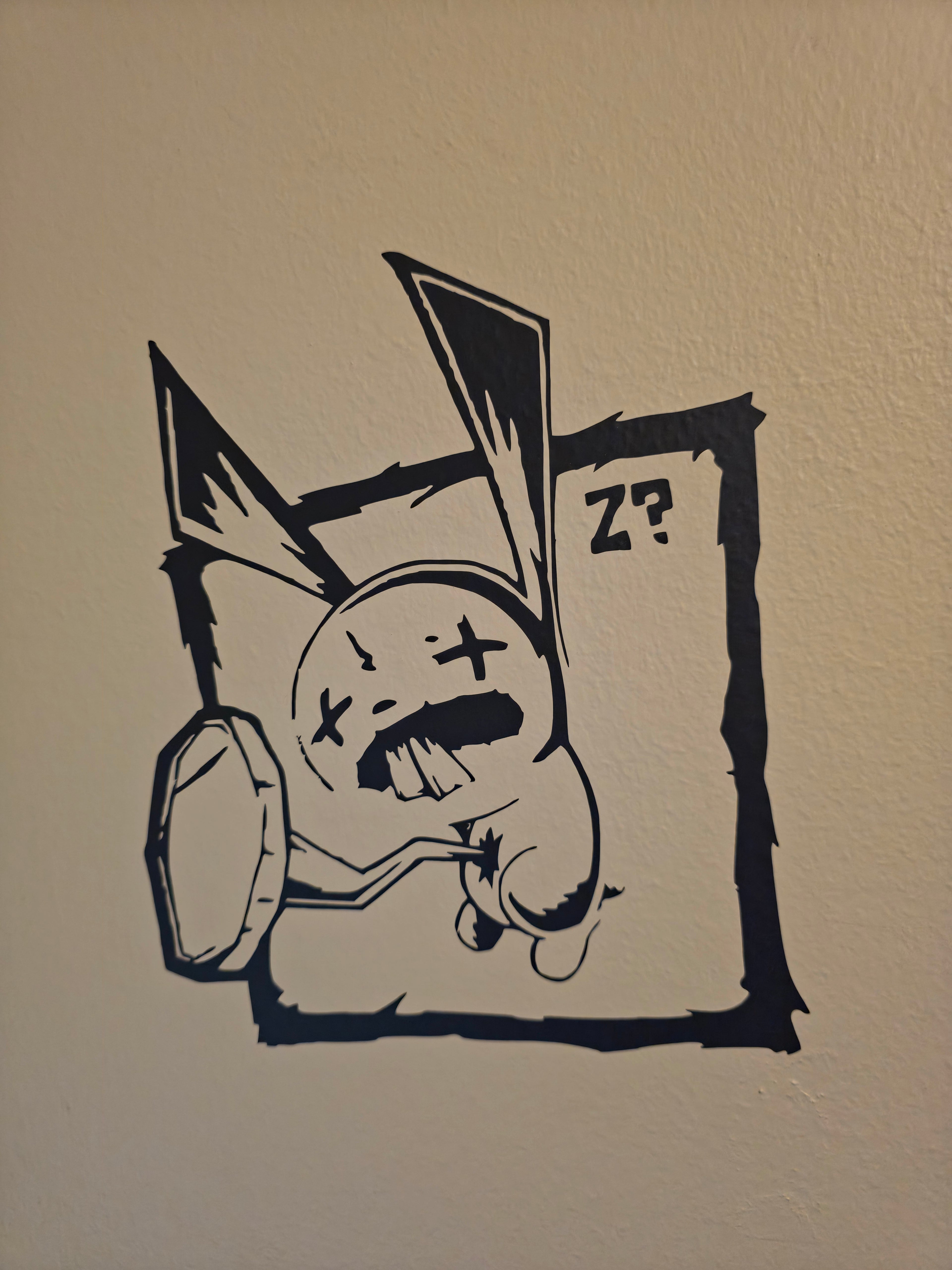 Johnny the Homicidal Maniac Nailbunny Jthm Wall, Car, Laptop Decal. Permanent and Removable available!