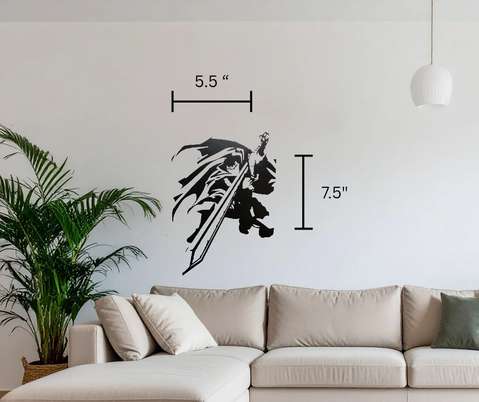 Berserk Guts inspired Wall, Car, Laptop Decal. Permanent and Removable available!