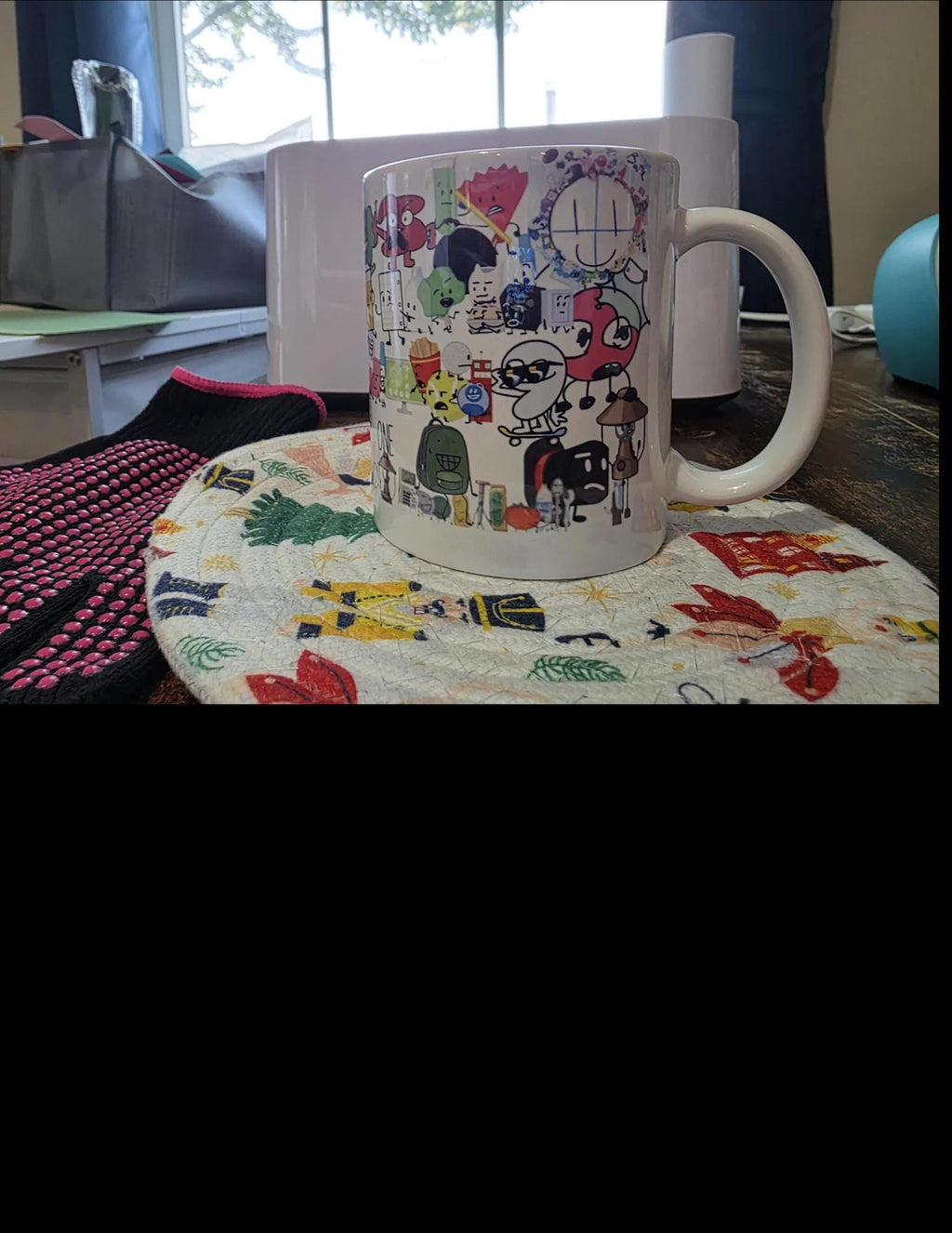 Object Show Coffee Cup, Mug, Various Characters