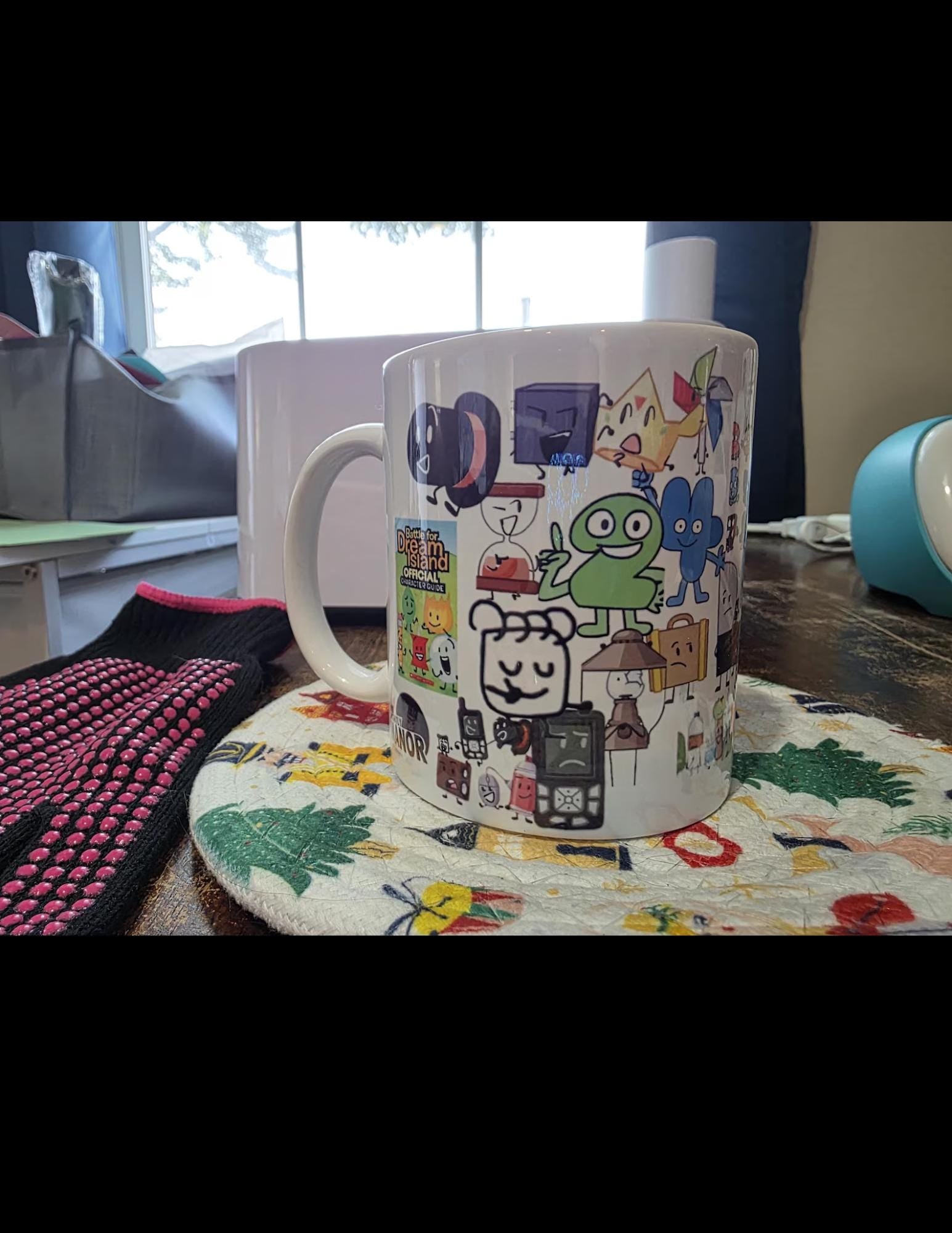 Object Show Coffee Cup, Mug, Various Characters