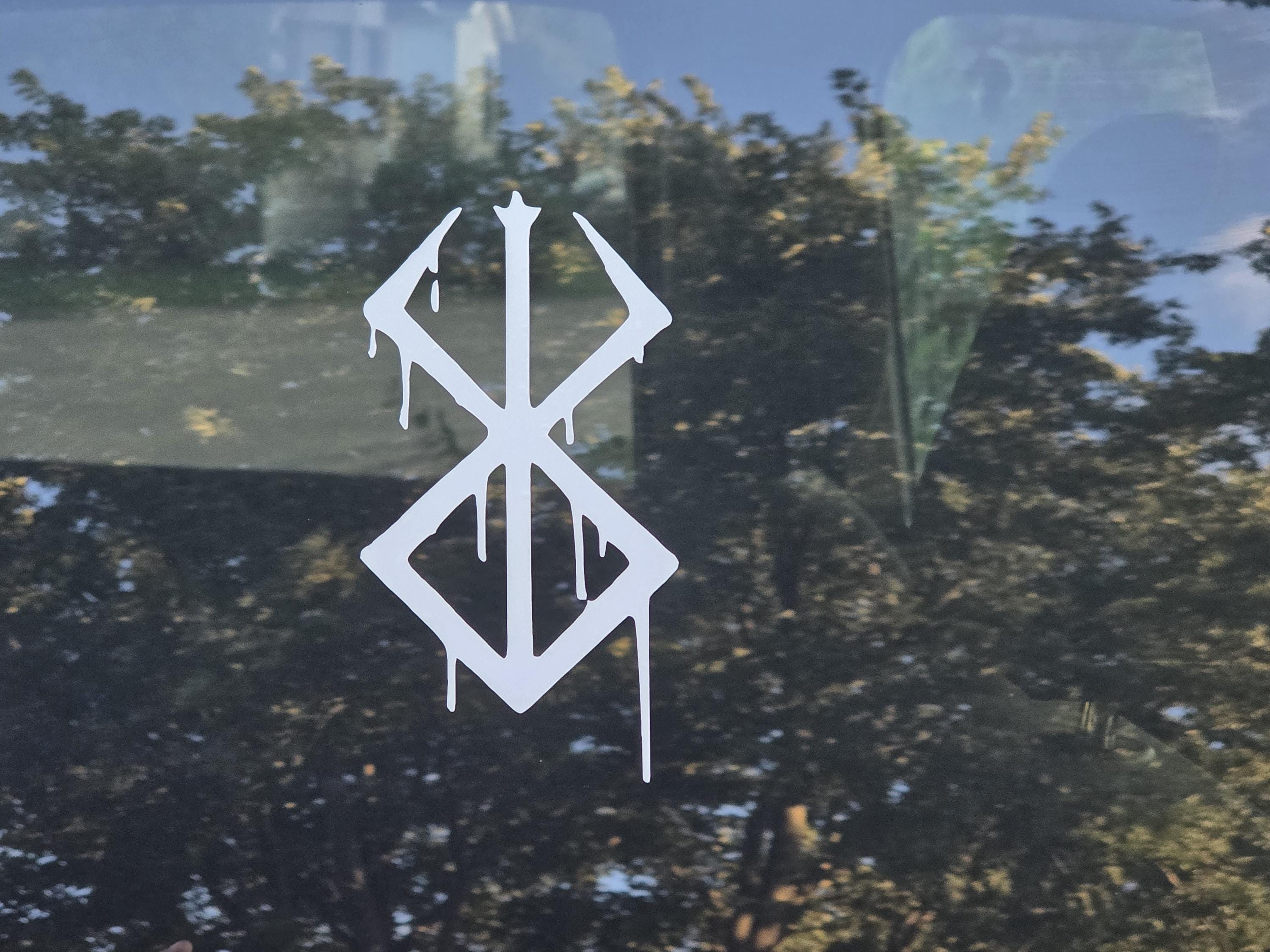 Berserk Mark of sacrifice inspired Wall, Car, Laptop Decal. Permanent and Removable available!