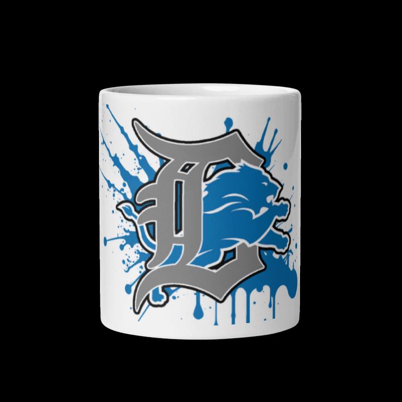Detroit Lions Personalized Coffee Cup