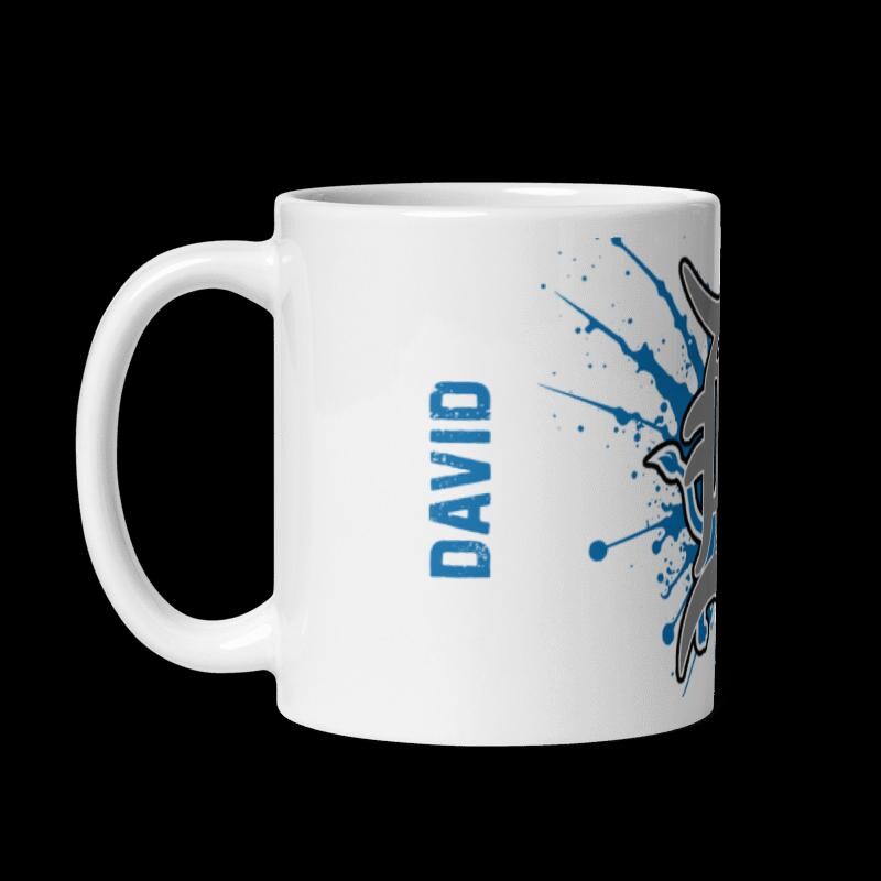 Detroit Lions Personalized Coffee Cup