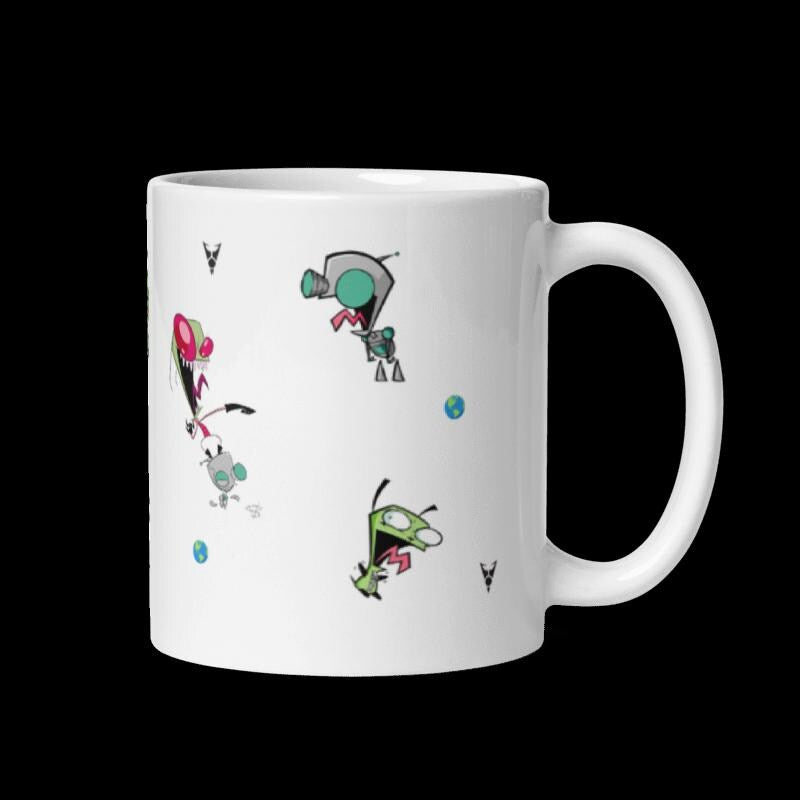 Invader Zim Coffee Cup