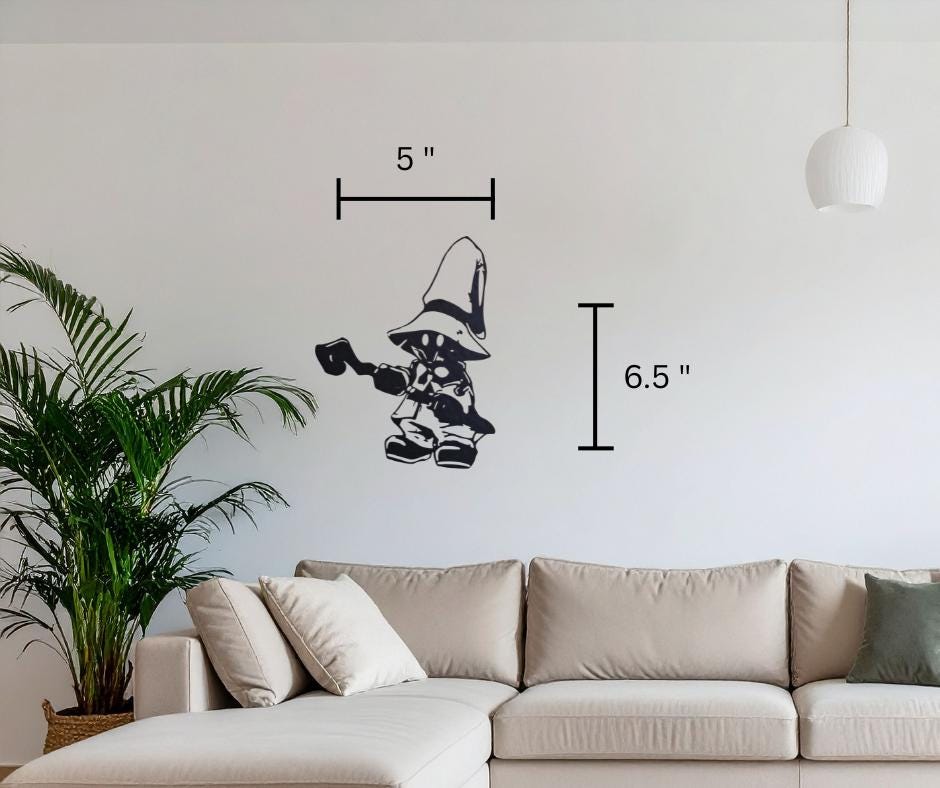 Ff IX Vivi Wall, Car, Laptop Decal. Permanent and Removable available!