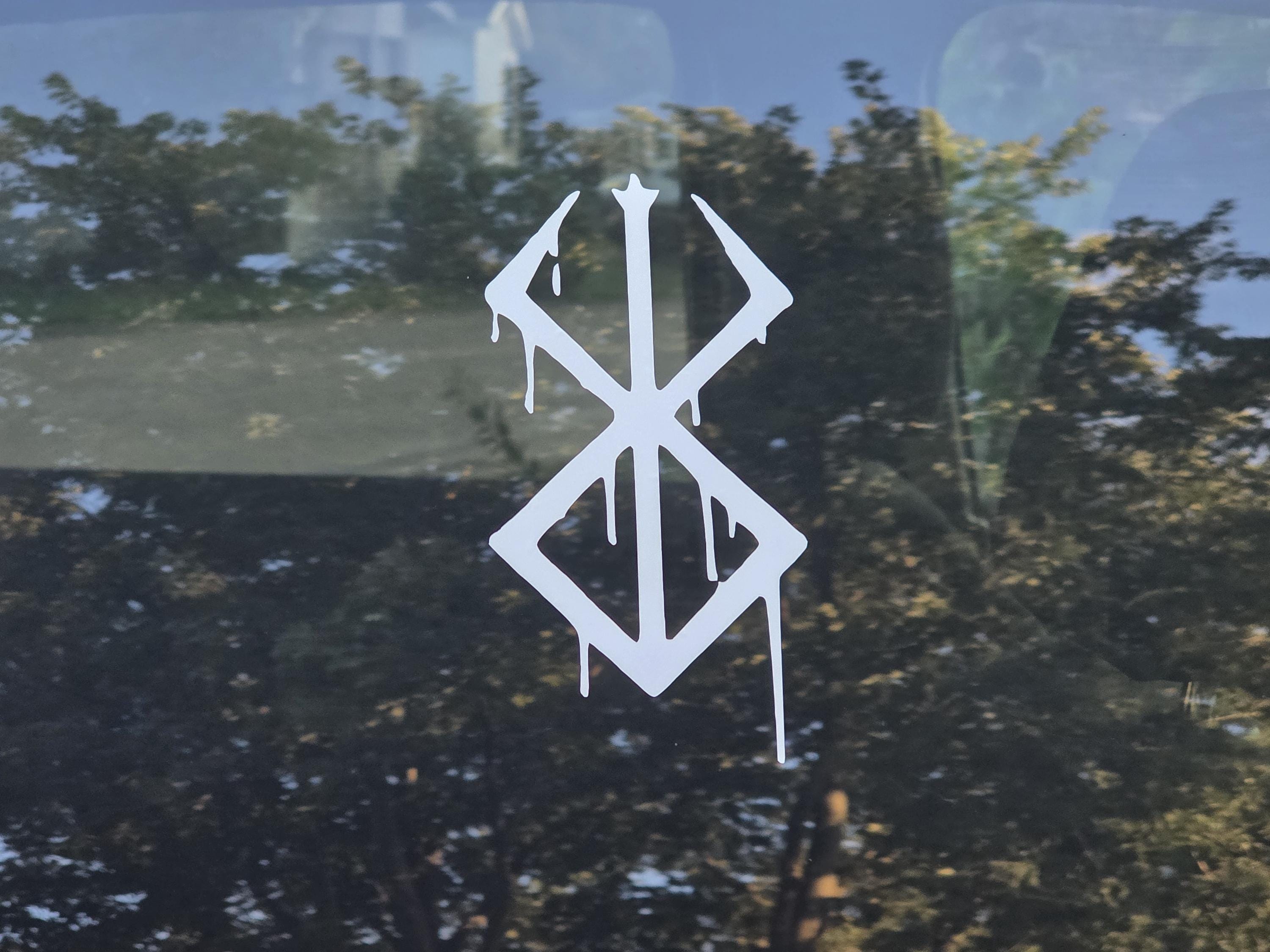 Berserk Mark of sacrifice inspired Wall, Car, Laptop Decal. Permanent and Removable available!