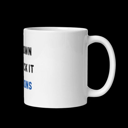 Detroit Lions 4th Down and F*ck it Coffee Cup