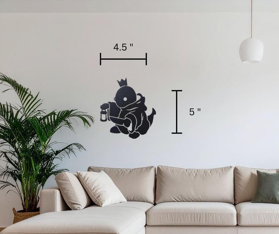 Final fantasy Tonberry Wall, Car, Laptop Decal. Permanent and Removable available!