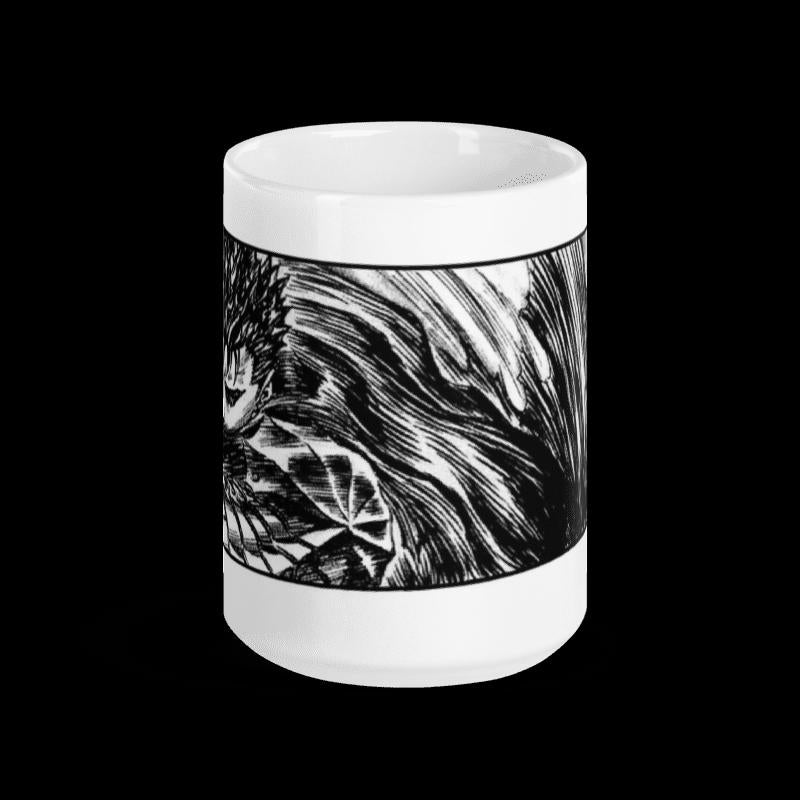 Berserk Guts Manga Inspired Coffee Cup