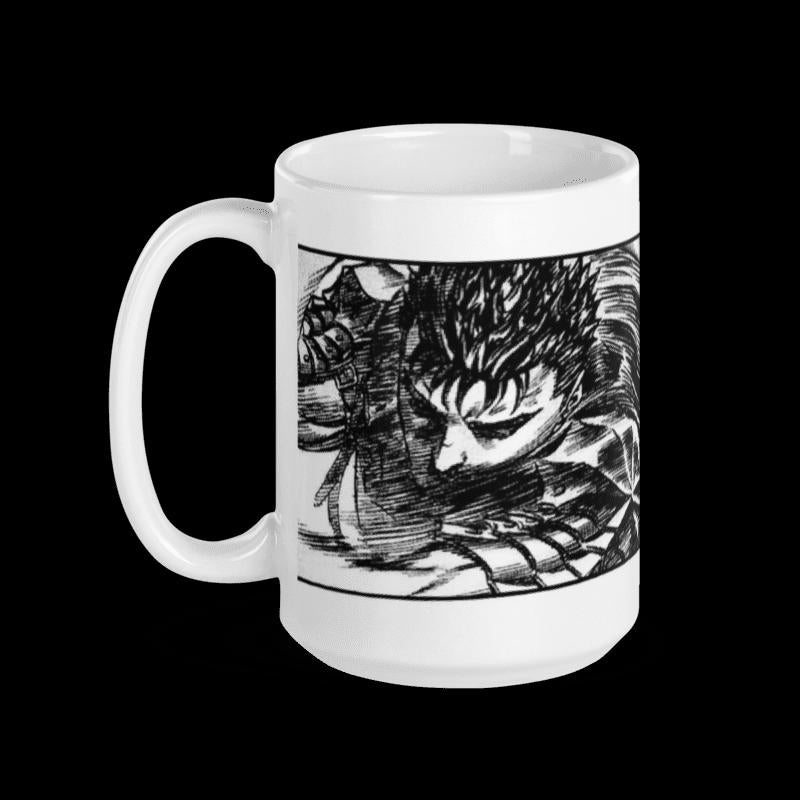 Berserk Guts Manga Inspired Coffee Cup