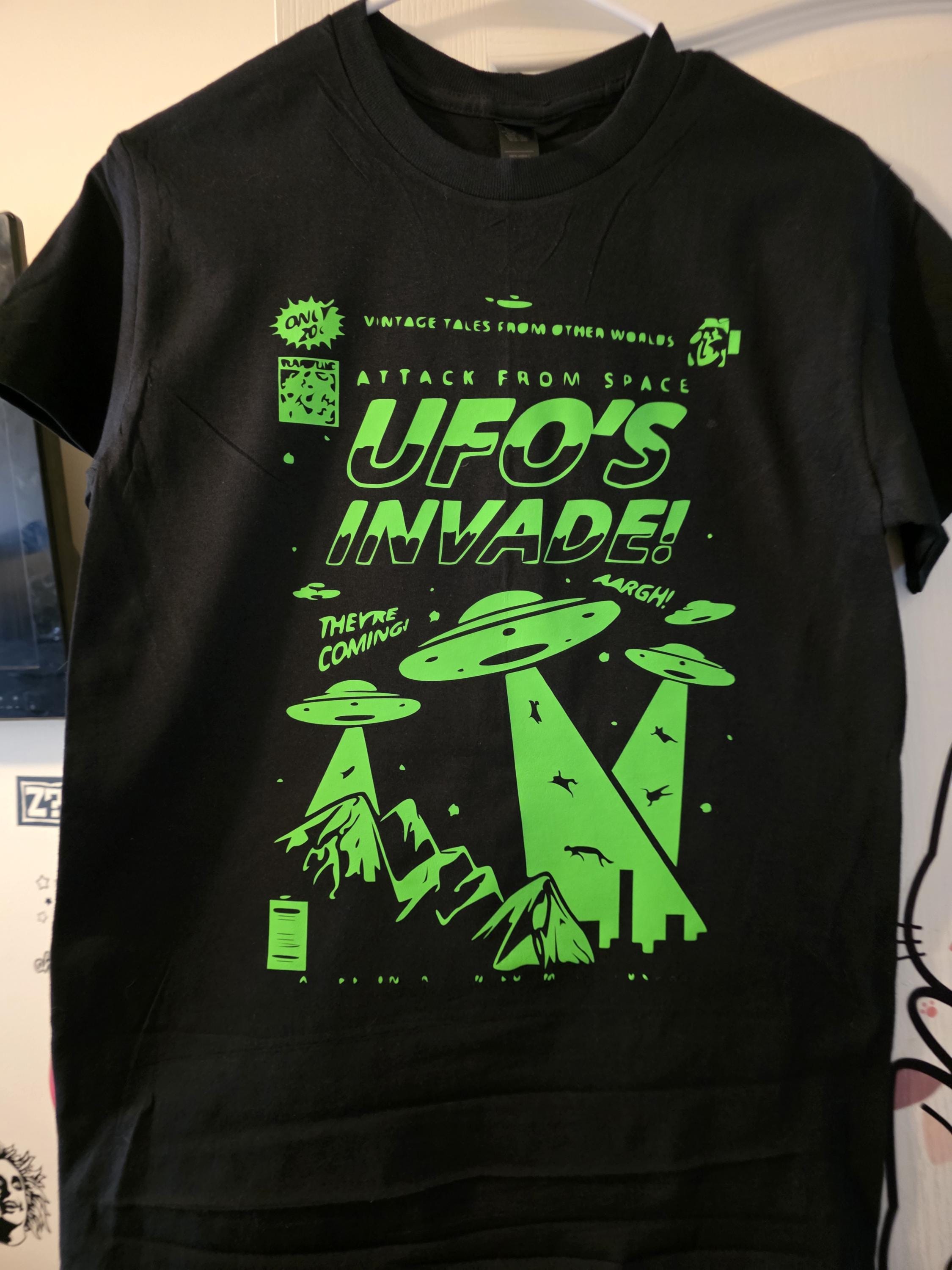 Ufos Invade Graphic Tee